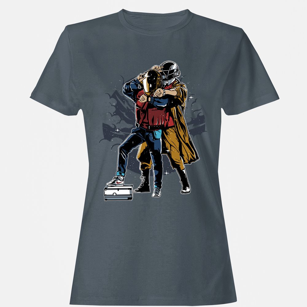 Women's T-Shirt - HQSN5DNE - Charcoal - 3