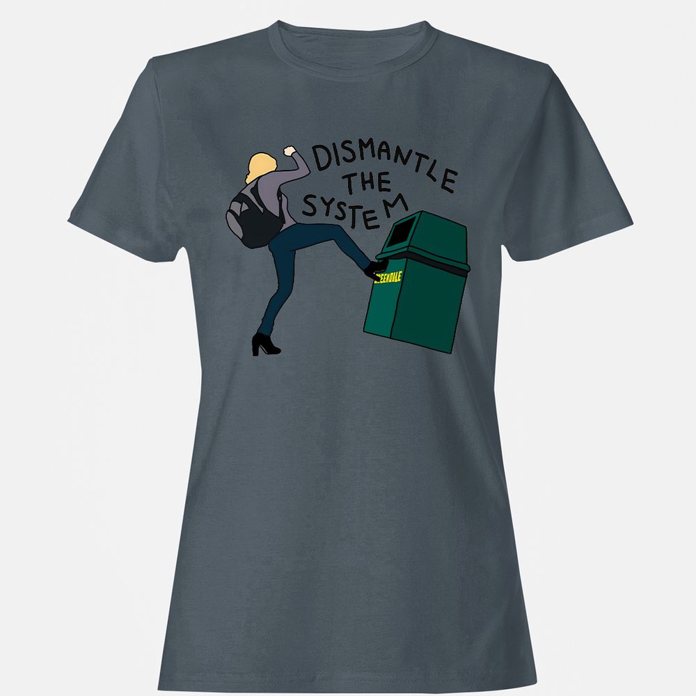 Women's T-Shirt - G2SLCBY2 - Charcoal - 3