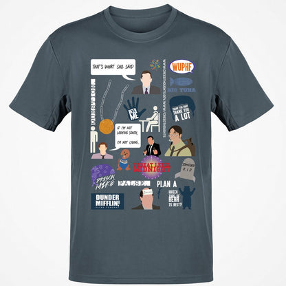 Classic Unisex T-Shirt - 3851B8NW - Charcoal - 3