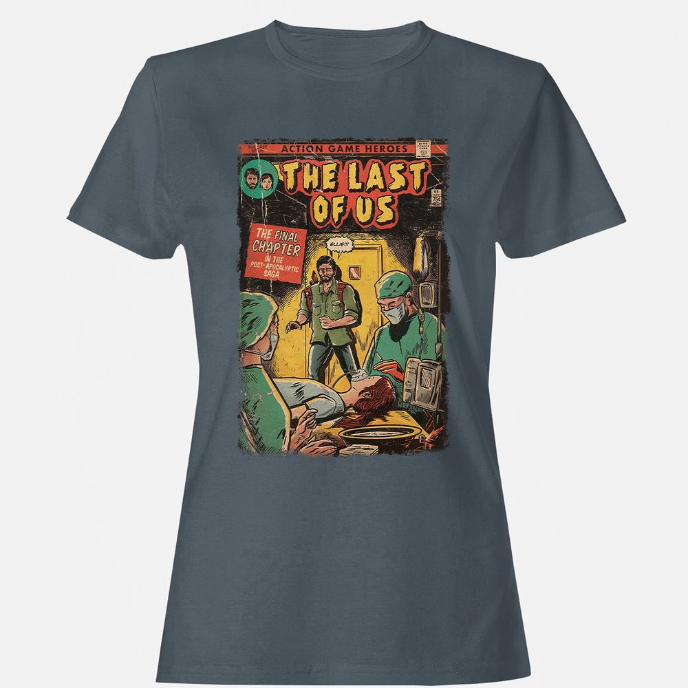 Women's T-Shirt - FTZN6LG3 - Charcoal - 3