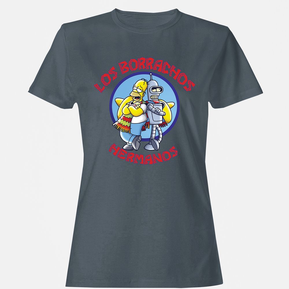 Women's T-Shirt - N3KQPNAC - Charcoal - 3