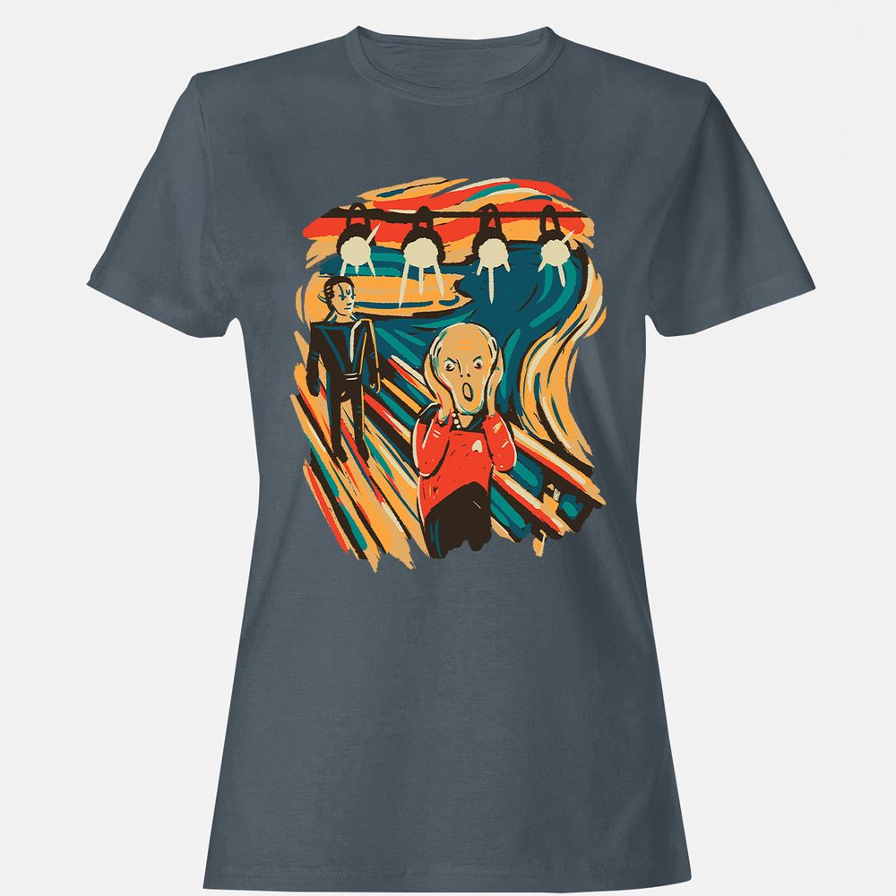 Women's T-Shirt - M8VX1DYF - Charcoal - 3