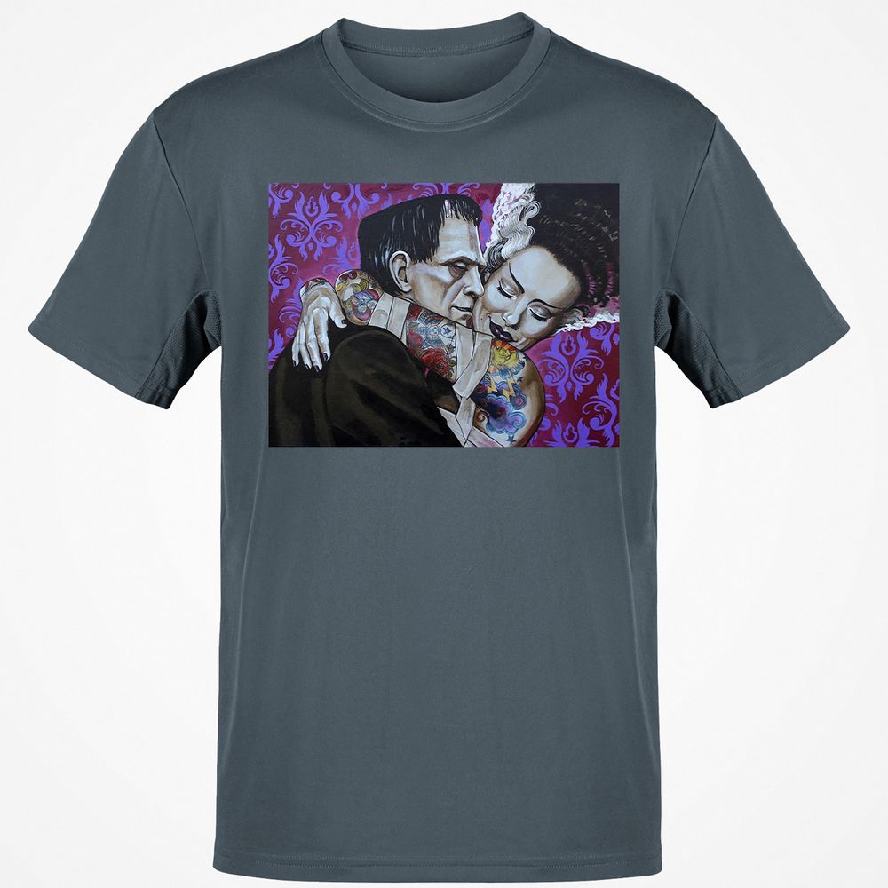 Classic Unisex T-Shirt - LL4CQGW4 - Charcoal - 3