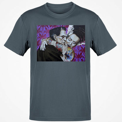 Classic Unisex T-Shirt - LL4CQGW4 - Charcoal - 3