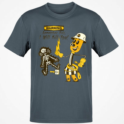 Classic Unisex T-Shirt - H42U31E9 - Charcoal - 3
