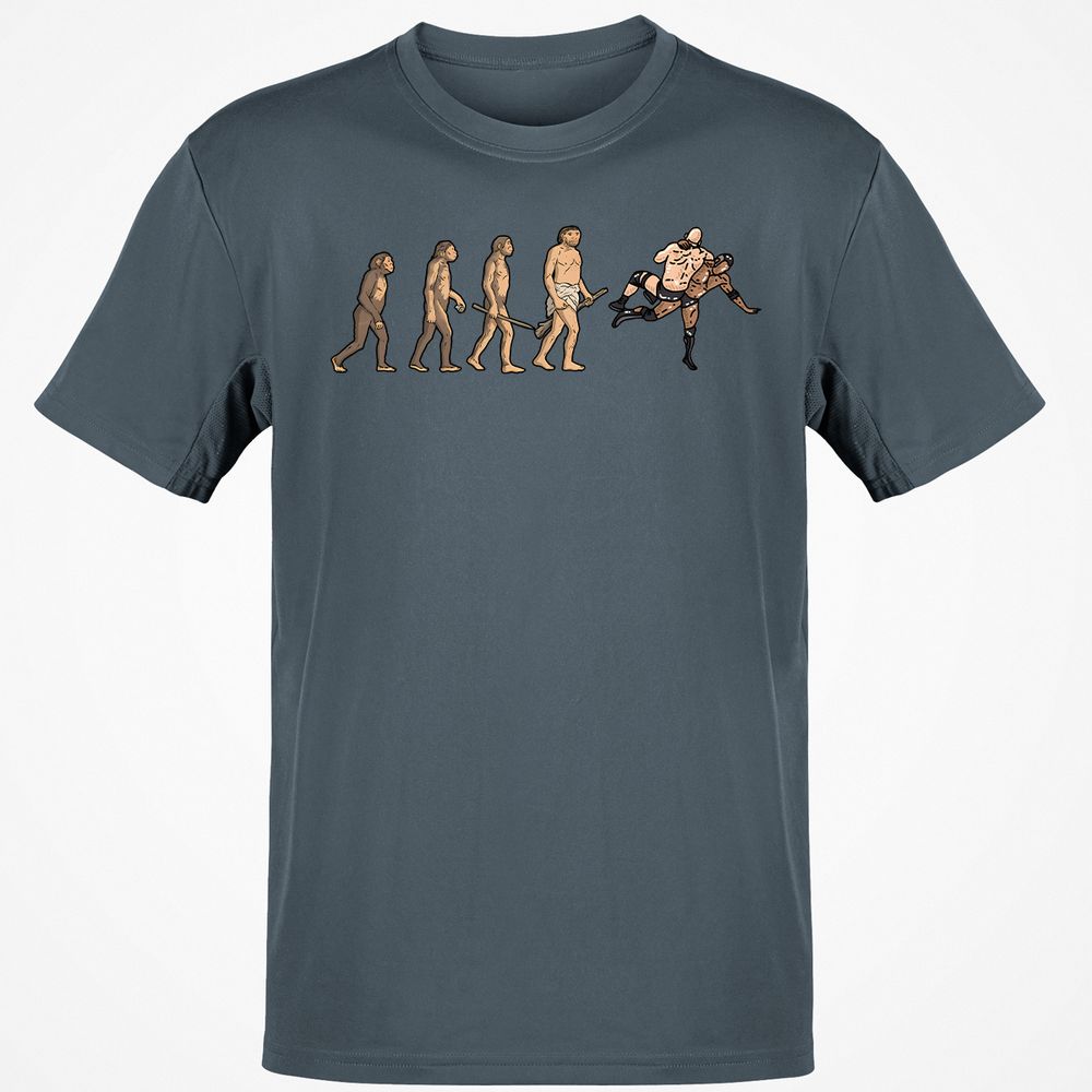 Classic Unisex T-Shirt - LSLRAM3U - Charcoal - 3