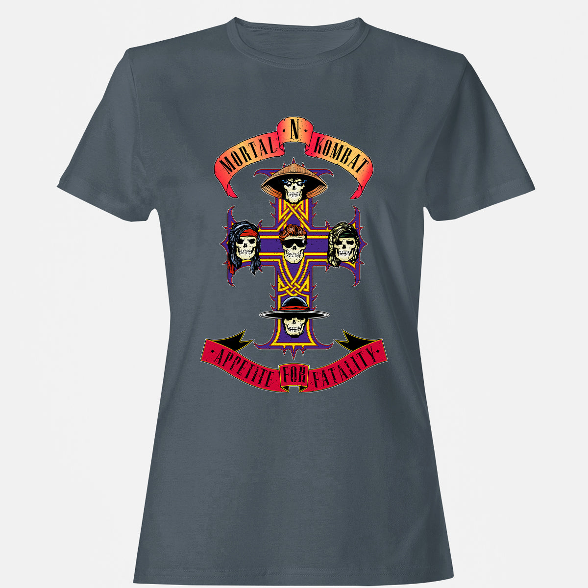Women's T-Shirt - JSKJ9VJZ - Charcoal - 3