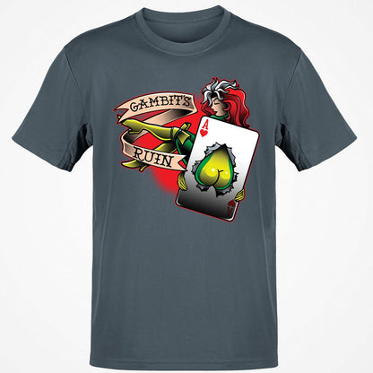 Classic Unisex T-Shirt - C83LM38J - Charcoal - 3