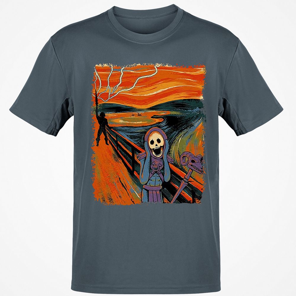 Classic Unisex T-Shirt - RX9WU1QH - Charcoal - 3