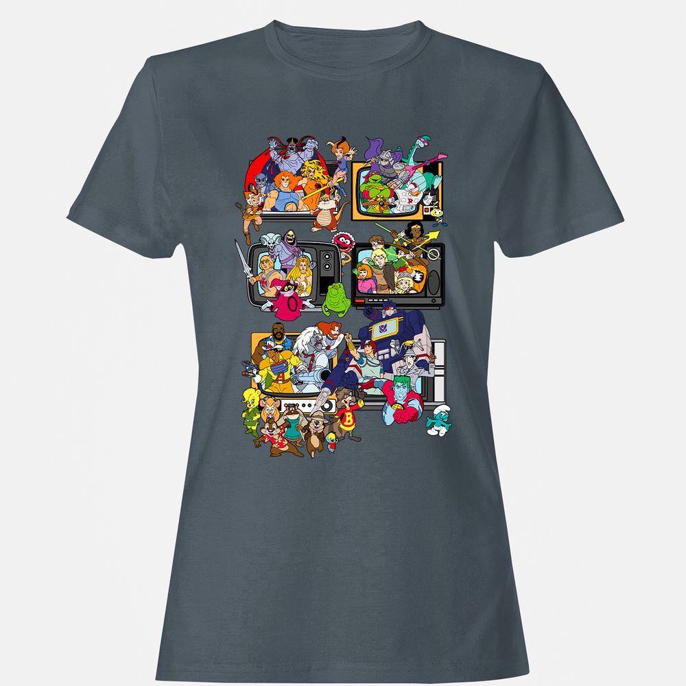 Women's T-Shirt - 1337REM3 - Charcoal - 3