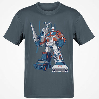 Classic Unisex T-Shirt - V4L4AV34 - Charcoal - 3