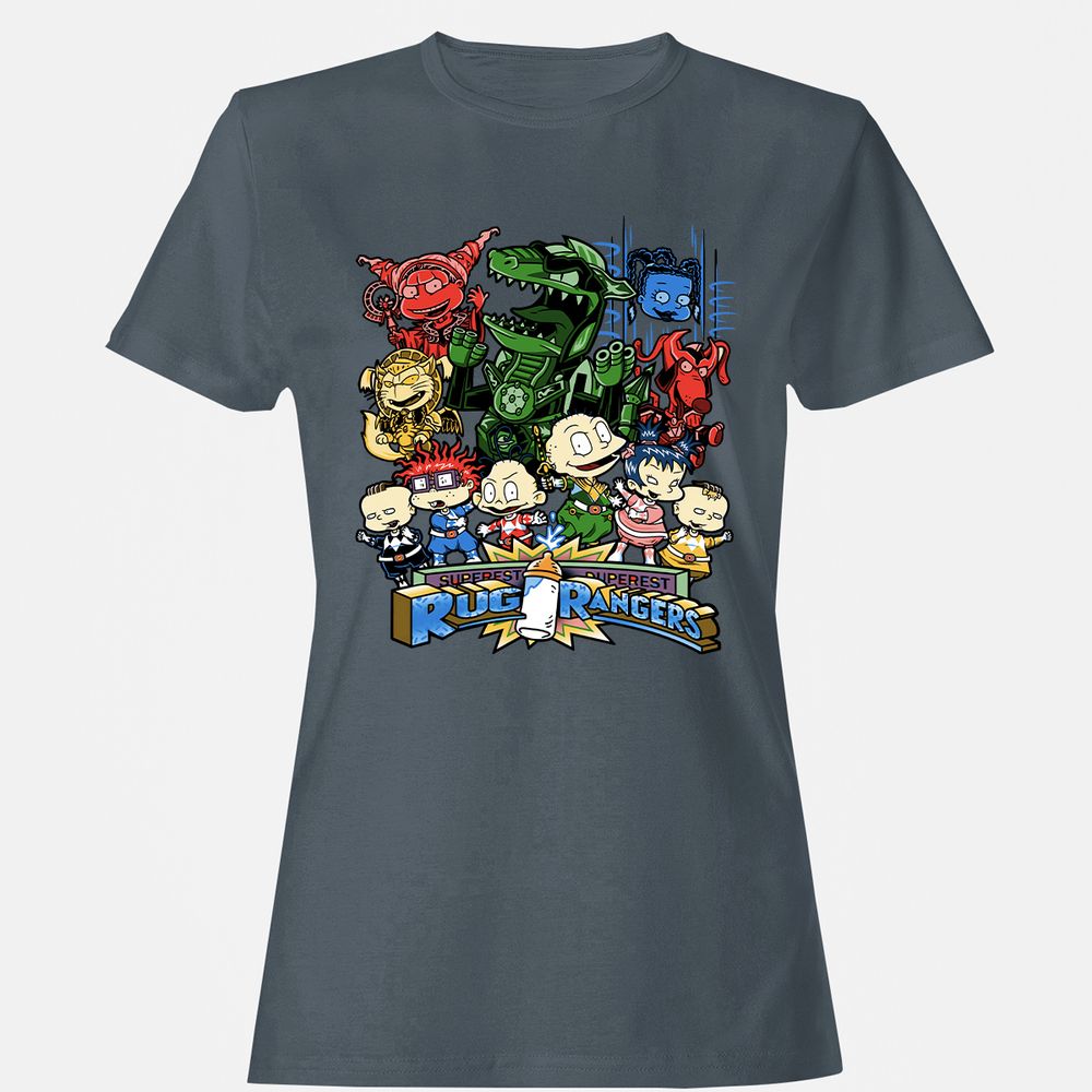 Women's T-Shirt - YC9LYQTE - Charcoal - 3