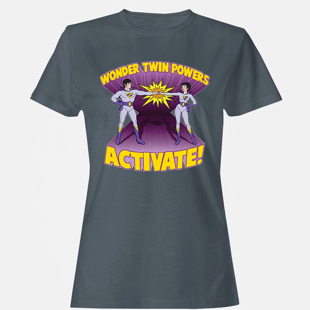 Women's T-Shirt - 6TPF9UF1 - Charcoal - 3