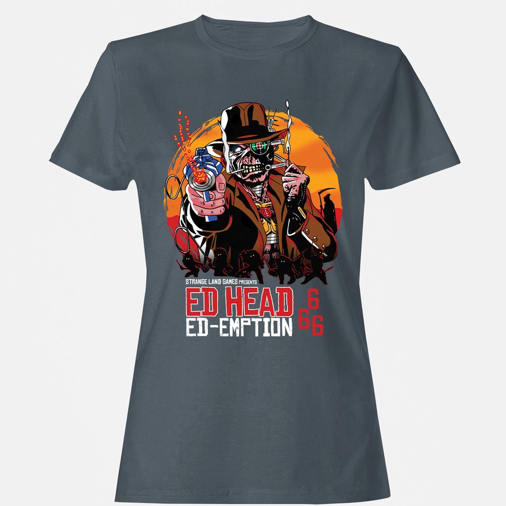 Women's T-Shirt - AQEPKF6W - Charcoal - 3