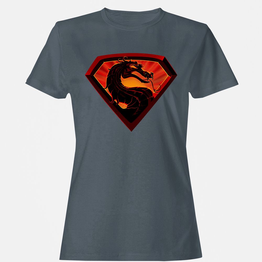 Women's T-Shirt - 9RXAL3ZR - Charcoal - 3
