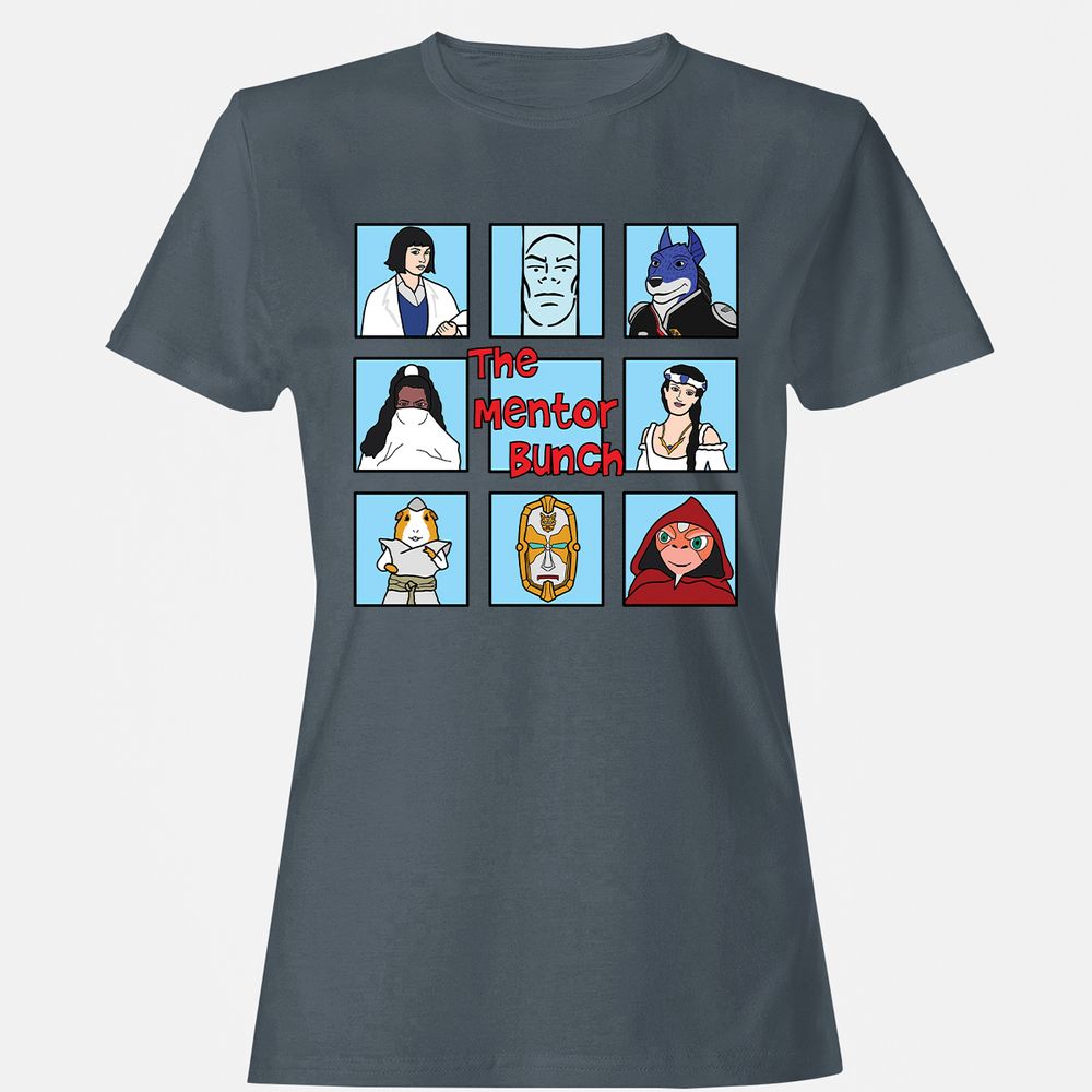 Women's T-Shirt - BJ9MMRUQ - Charcoal - 3