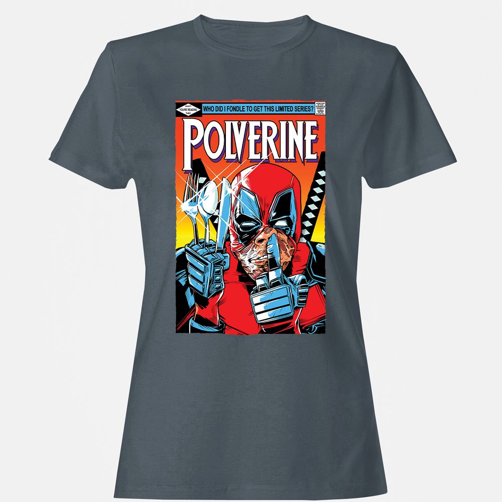 Women's T-Shirt - 16C3CDSM - Charcoal - 3