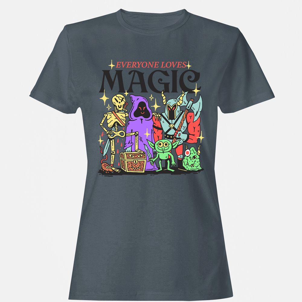 Women's T-Shirt - PFGVFWH7 - Charcoal - 3