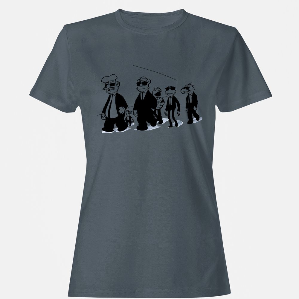 Women's T-Shirt - 43KT51C9 - Charcoal - 3