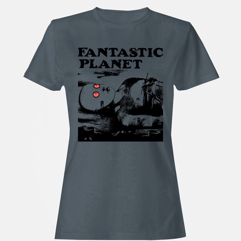 Women's T-Shirt - VVKEXRYW - Charcoal - 3