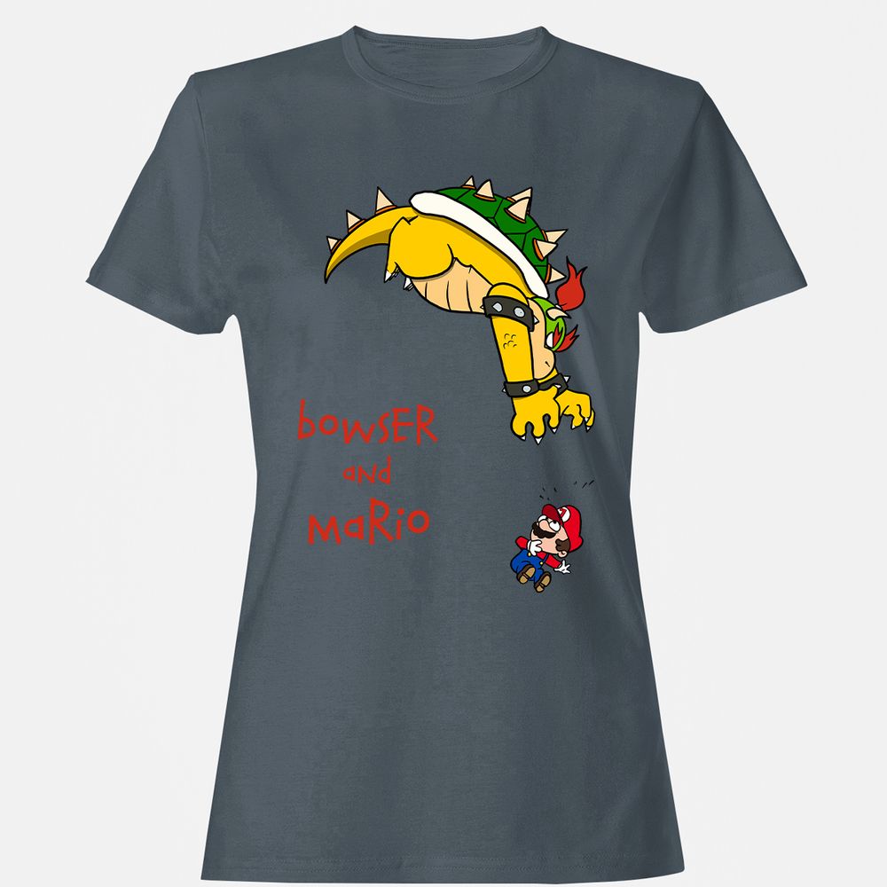 Women's T-Shirt - 3238GZ61 - Charcoal - 3