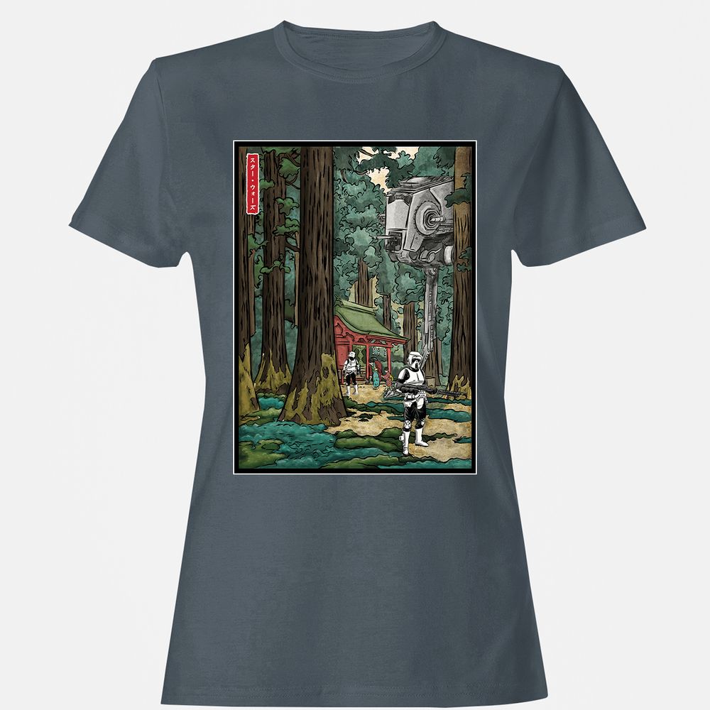Women's T-Shirt - A1UR8RSX - Charcoal - 3