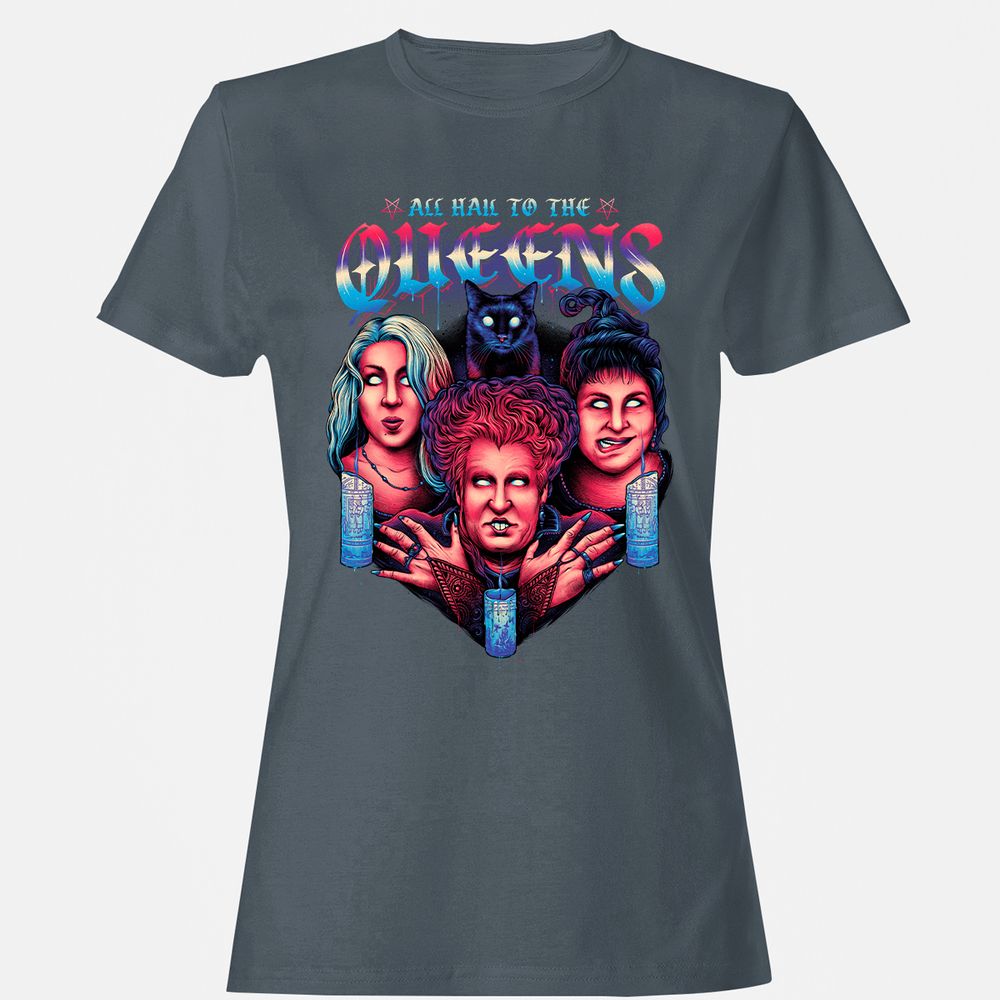 Women's T-Shirt - 745QMGXN - Charcoal - 3