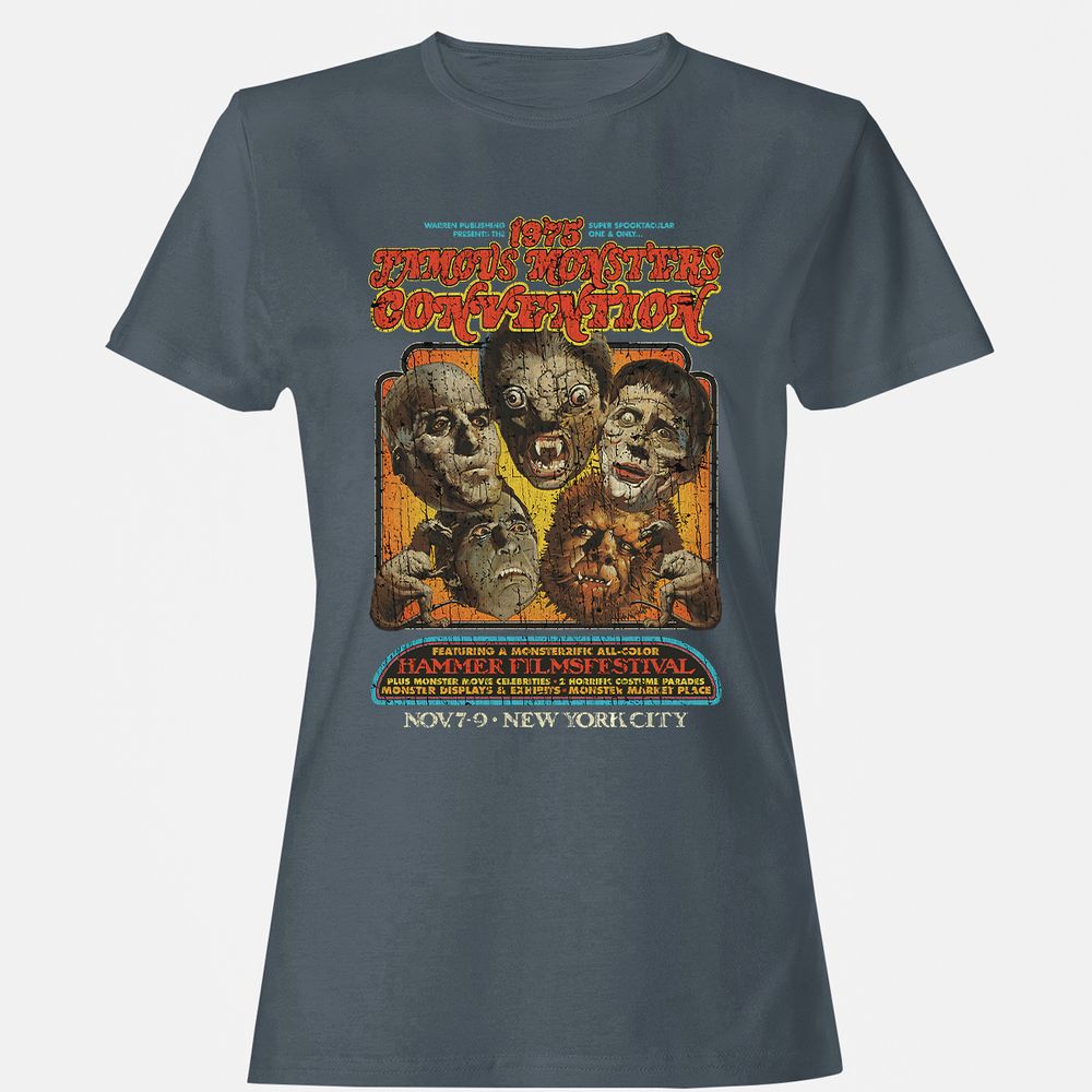 Women's T-Shirt - KH8GQTSQ - Charcoal - 3