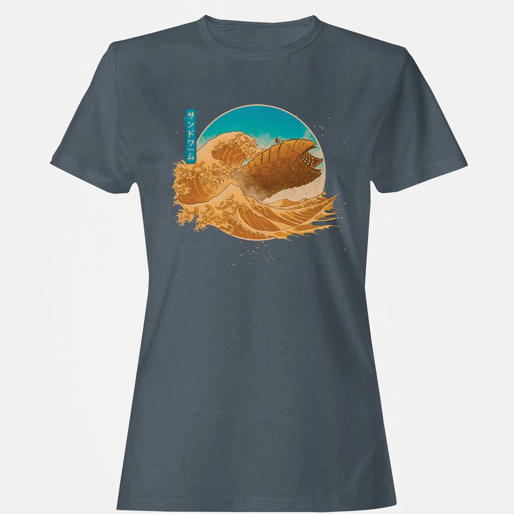 Women's T-Shirt - 86KWNFHT - Charcoal - 3