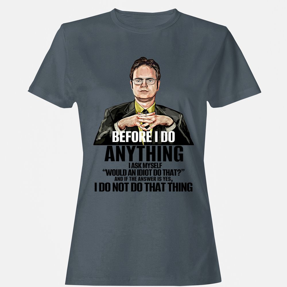 Women's T-Shirt - 9QF7QXL4 - Charcoal - 3