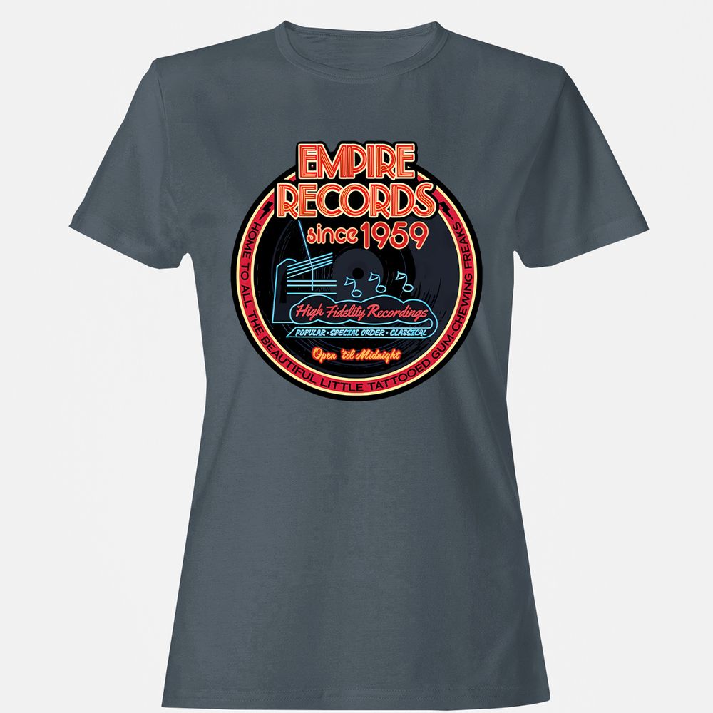 Women's T-Shirt - 7CZQT5XQ - Charcoal - 3