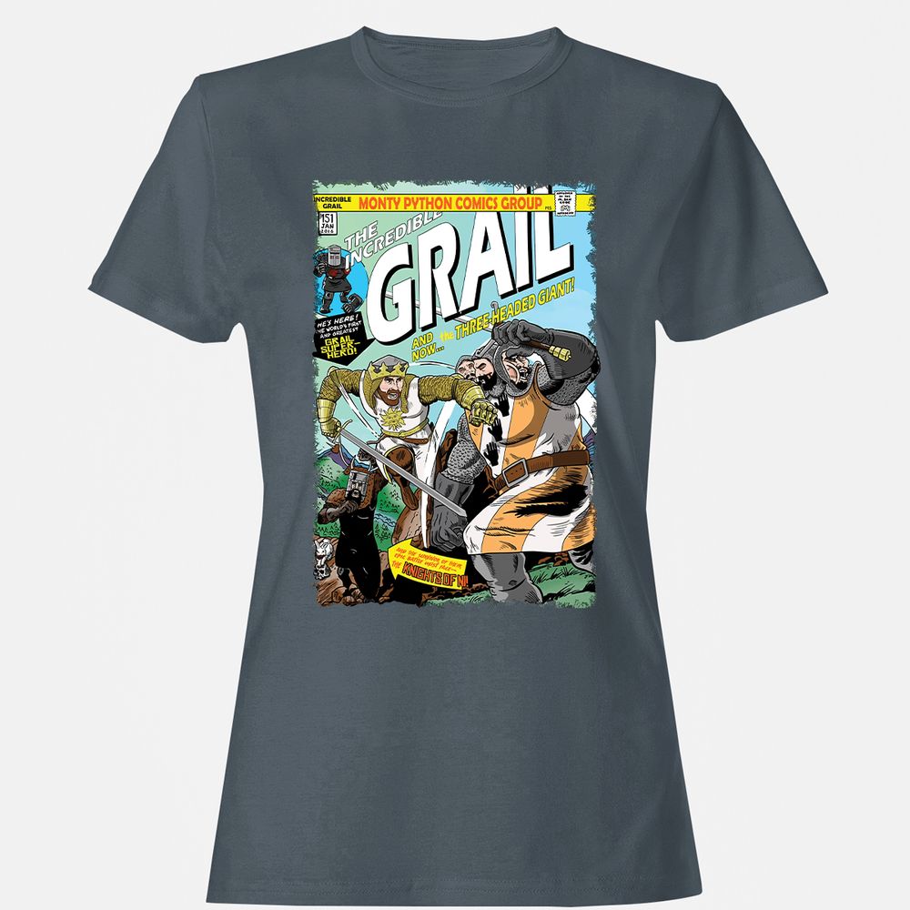 Women's T-Shirt - GG4Z8CJC - Charcoal - 3