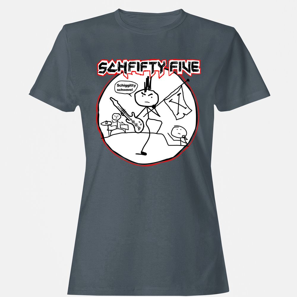 Women's T-Shirt - GEJVSXYK - Charcoal - 3