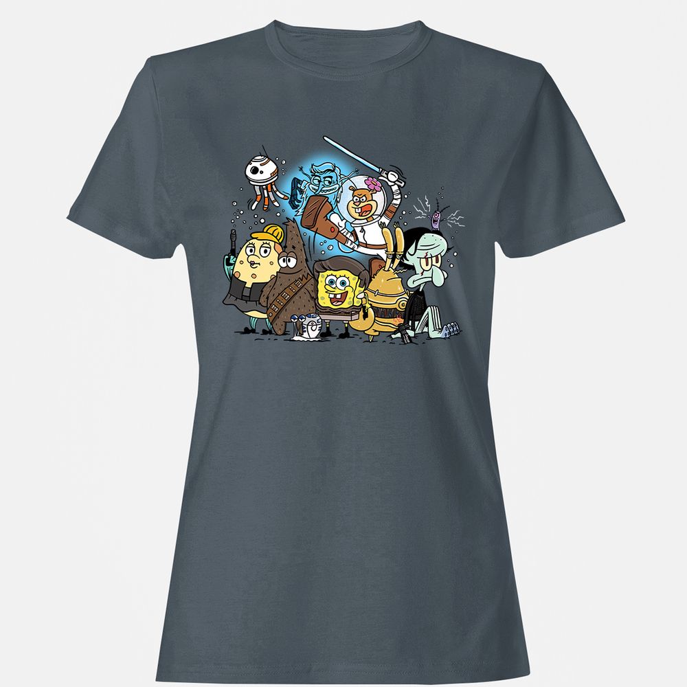 Women's T-Shirt - KGRGAT36 - Charcoal - 3