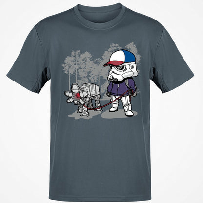 Classic Unisex T-Shirt - 1WLNG9ZX - Charcoal - 3