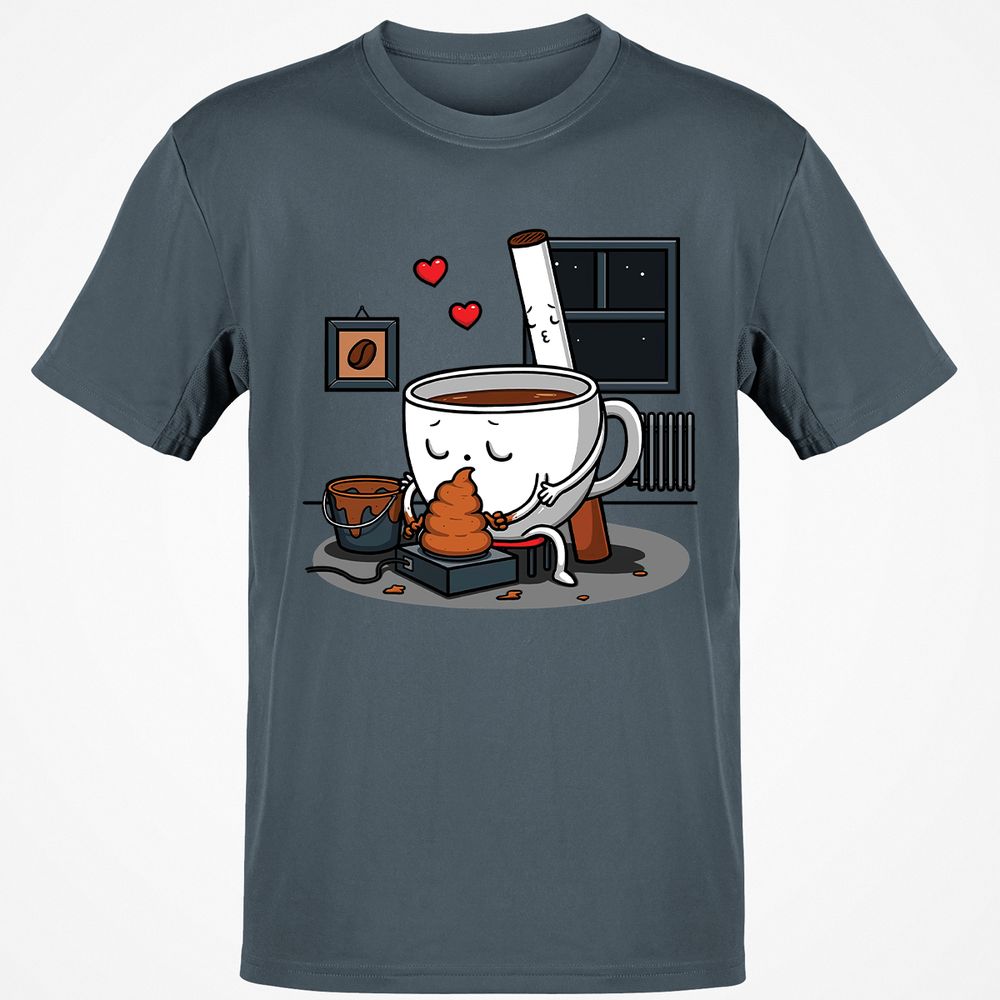 Classic Unisex T-Shirt - L1XJG1TZ - Charcoal - 3