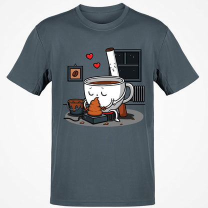 Classic Unisex T-Shirt - L1XJG1TZ - Charcoal - 3