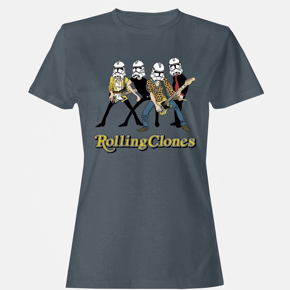 Women's T-Shirt - FLVJGKJ2 - Charcoal - 3