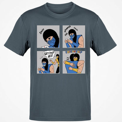 Classic Unisex T-Shirt - QX354A1R - Charcoal - 3