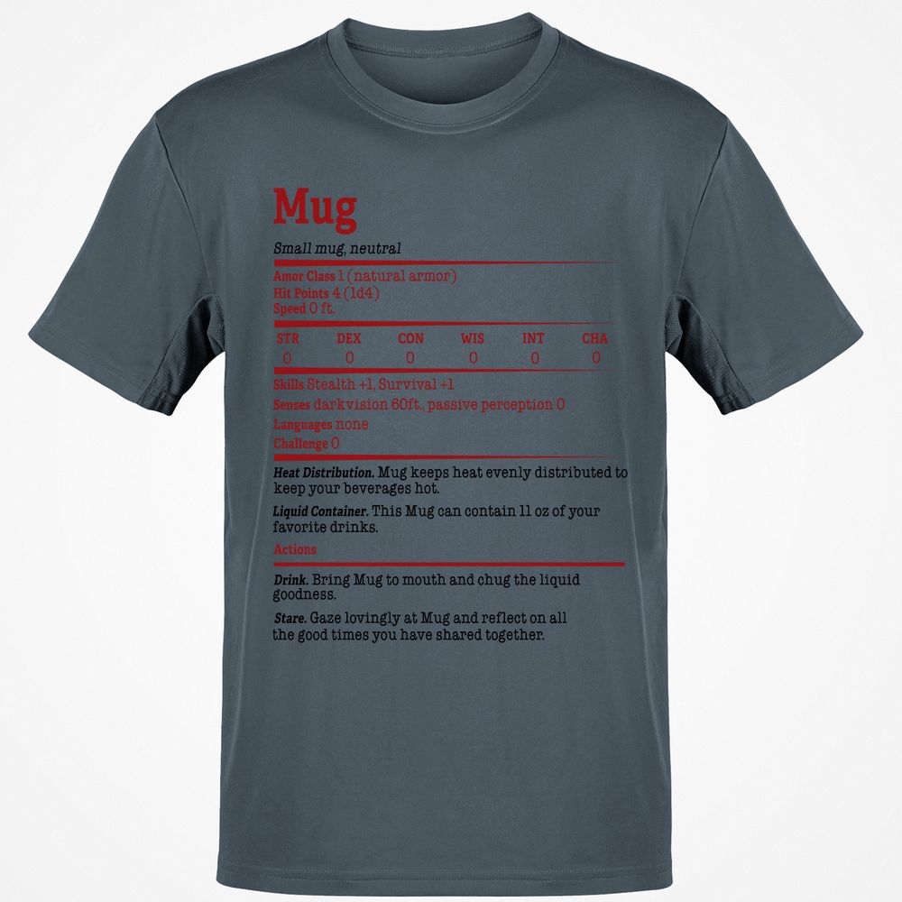 Classic Unisex T-Shirt - M9F6C3V7 - Charcoal - 3