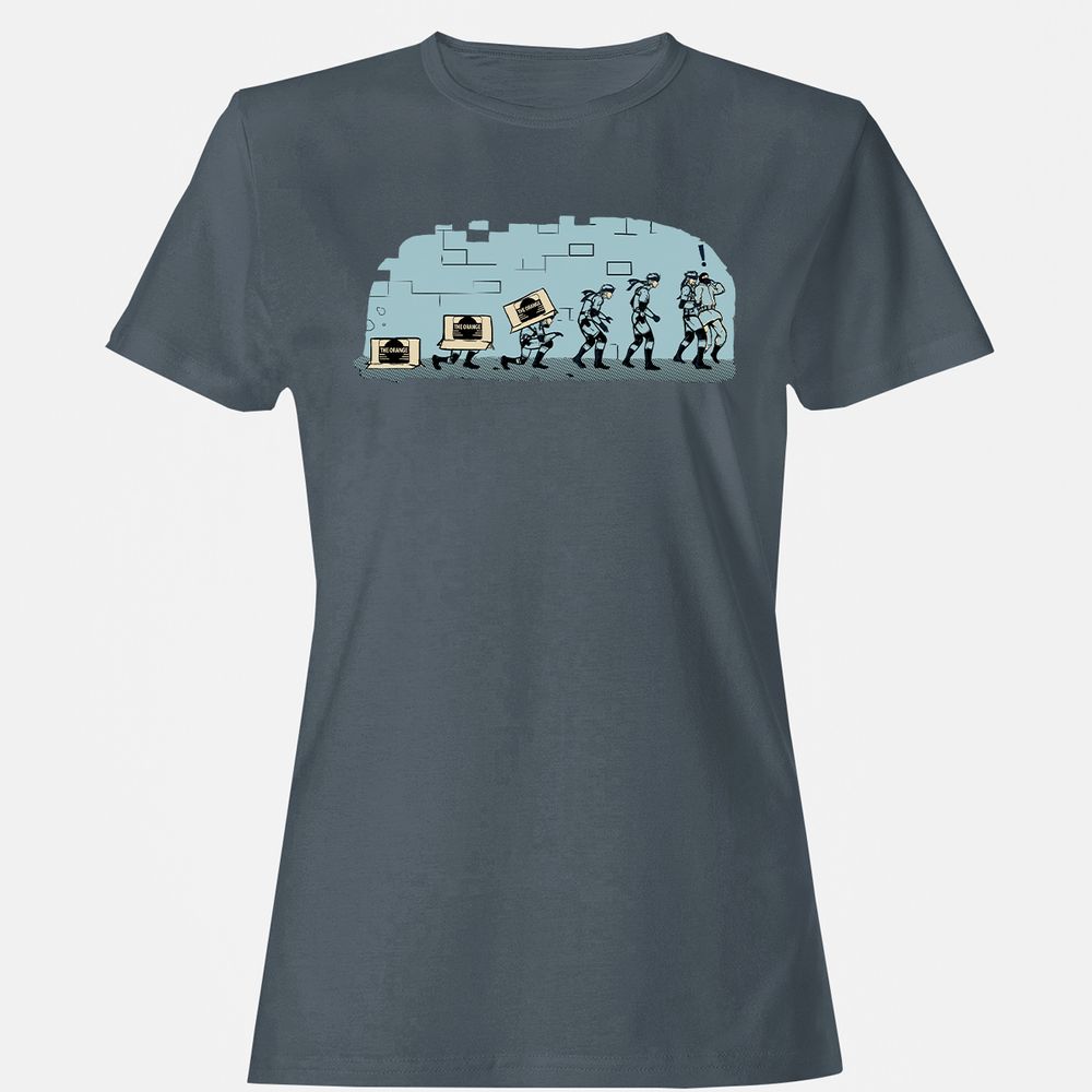 Women's T-Shirt - GHNUNMKA - Charcoal - 3
