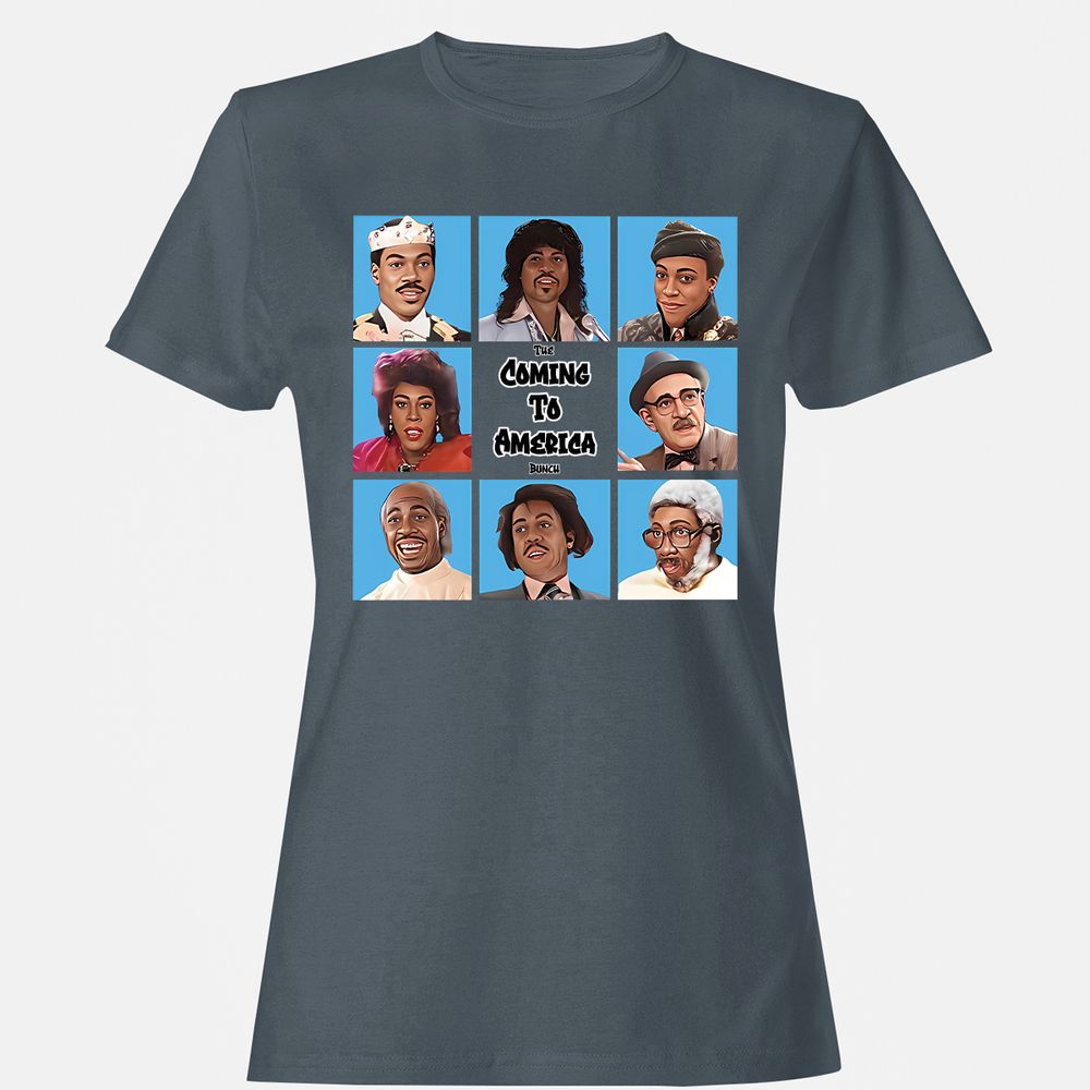 Women's T-Shirt - 9E81DFT6 - Charcoal - 3