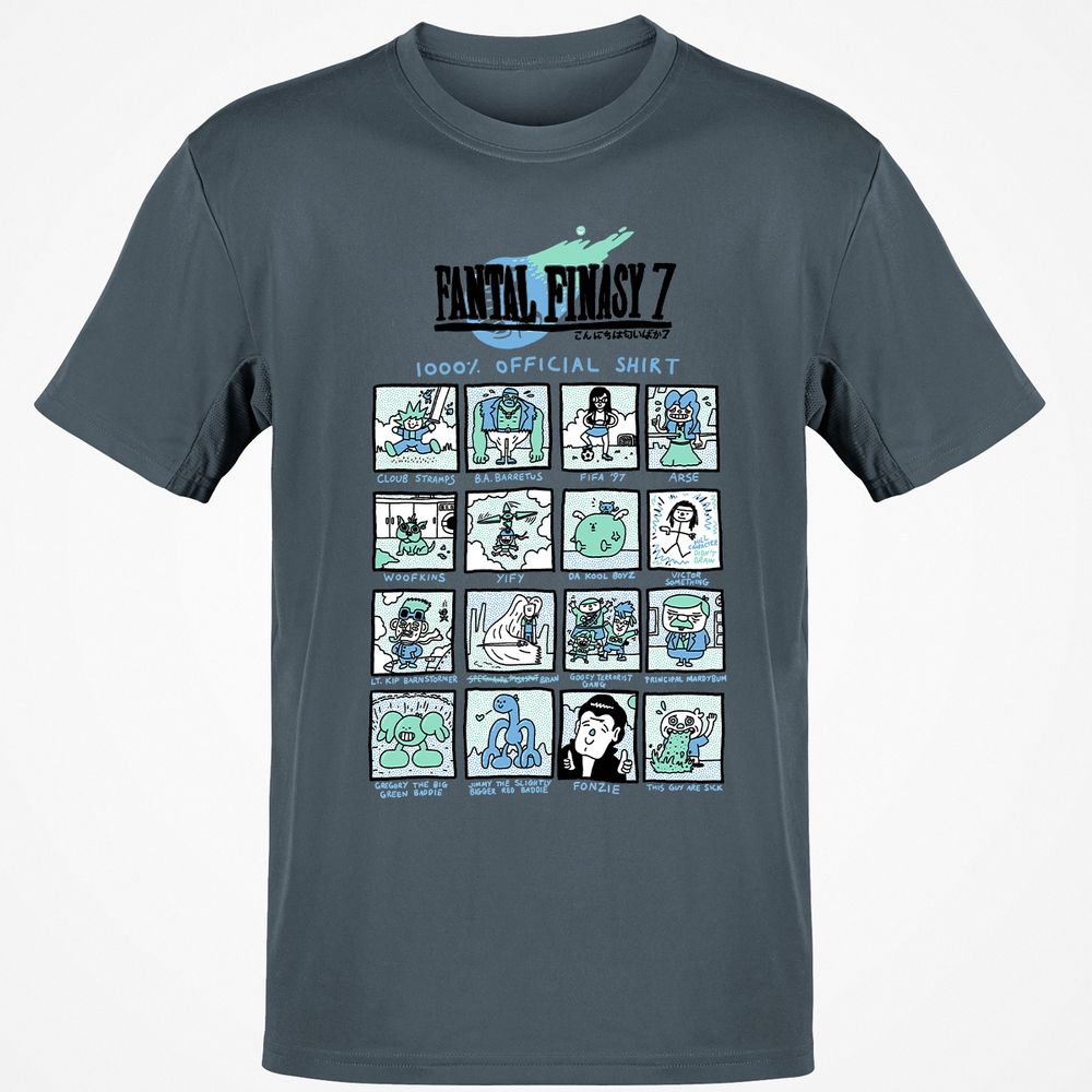 Classic Unisex T-Shirt - 7VMZG2T4 - Charcoal - 3