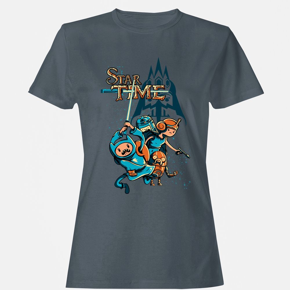 Women's T-Shirt - FLBTZ28R - Charcoal - 3