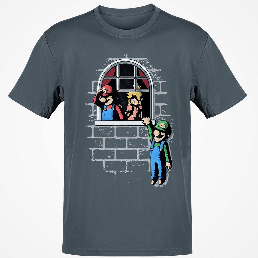 Classic Unisex T-Shirt - DEN5ET9C - Charcoal - 3