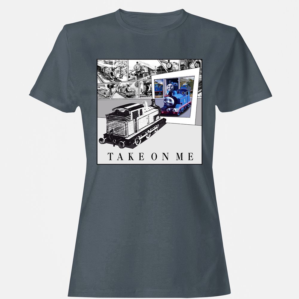 Women's T-Shirt - E6P42UP4 - Charcoal - 3
