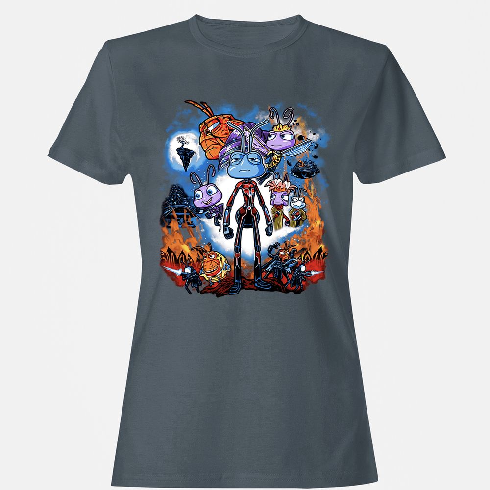 Women's T-Shirt - NB7RU44Y - Charcoal - 3