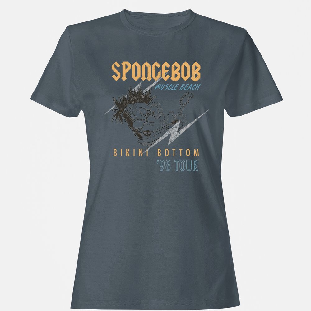 Women's T-Shirt - 3VXGBGMM - Charcoal - 3