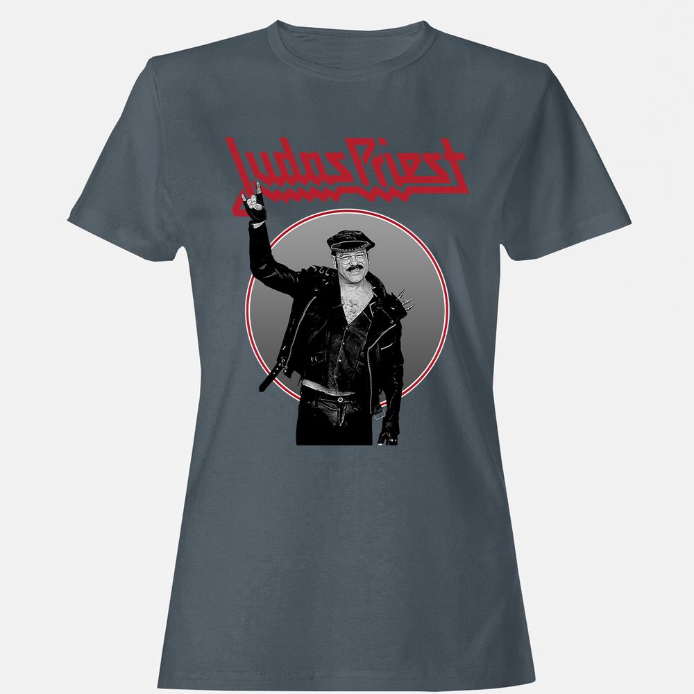 Women's T-Shirt - V5BFFYH1 - Charcoal - 3