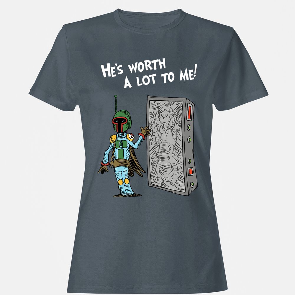 Women's T-Shirt - L6ARGVSG - Charcoal - 3